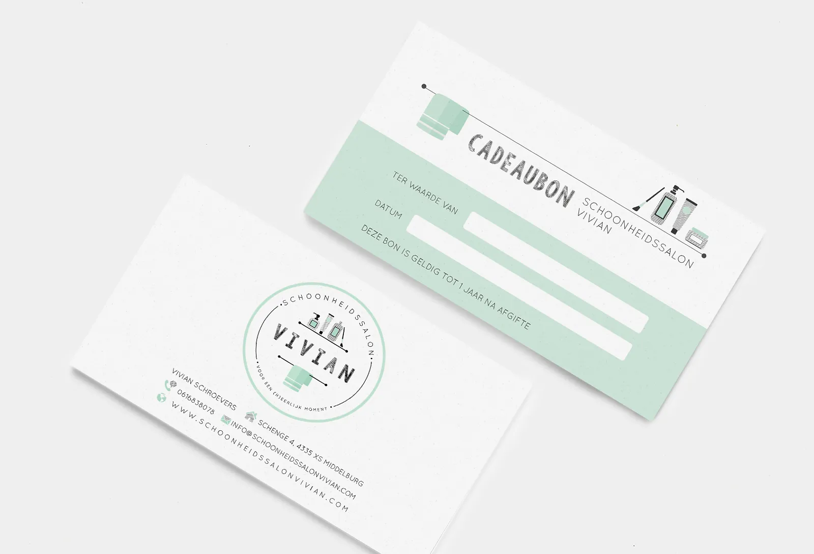 Cadeaubon, ontwerp, zeeland