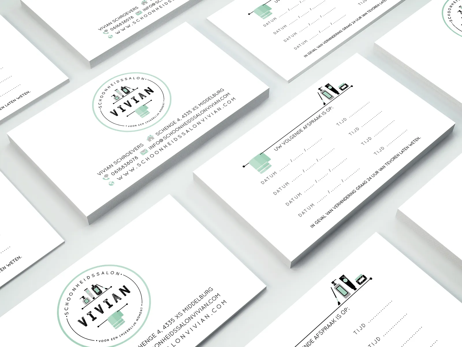 Visitekaartjes, ontwerp, middelburg