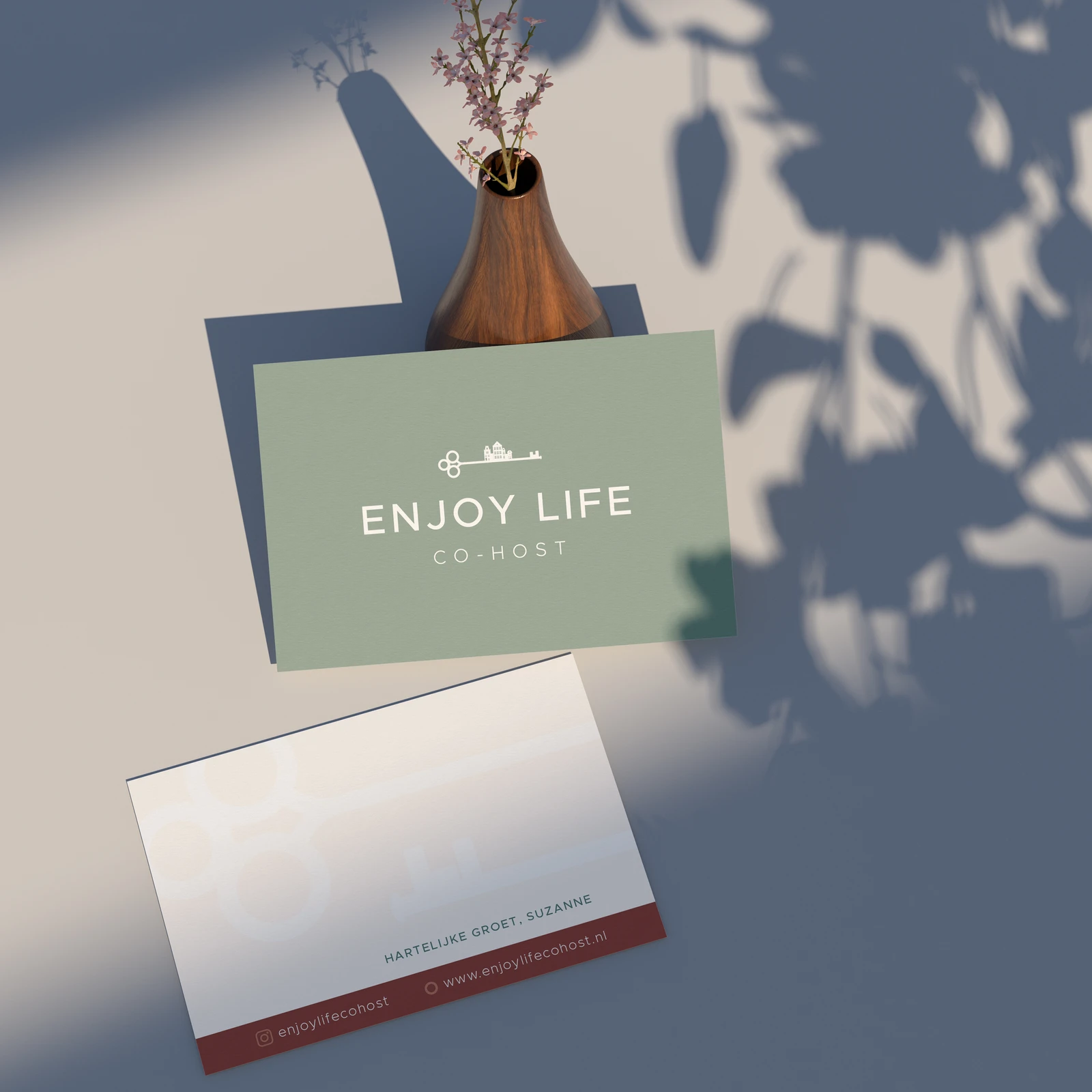Enjoy life co-host huisstijl